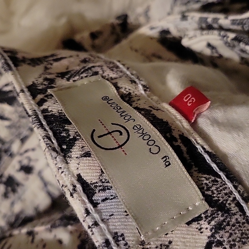 COOKIE JOHNSON Floral Print Women Jeans - Picture 4 of 7